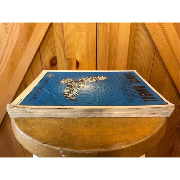 1986-1990HARLEY DAVIDSON XLH MODELS ORIGINAL FACTORY SERVICE MANUAL (5429) - Picture 3 of 8